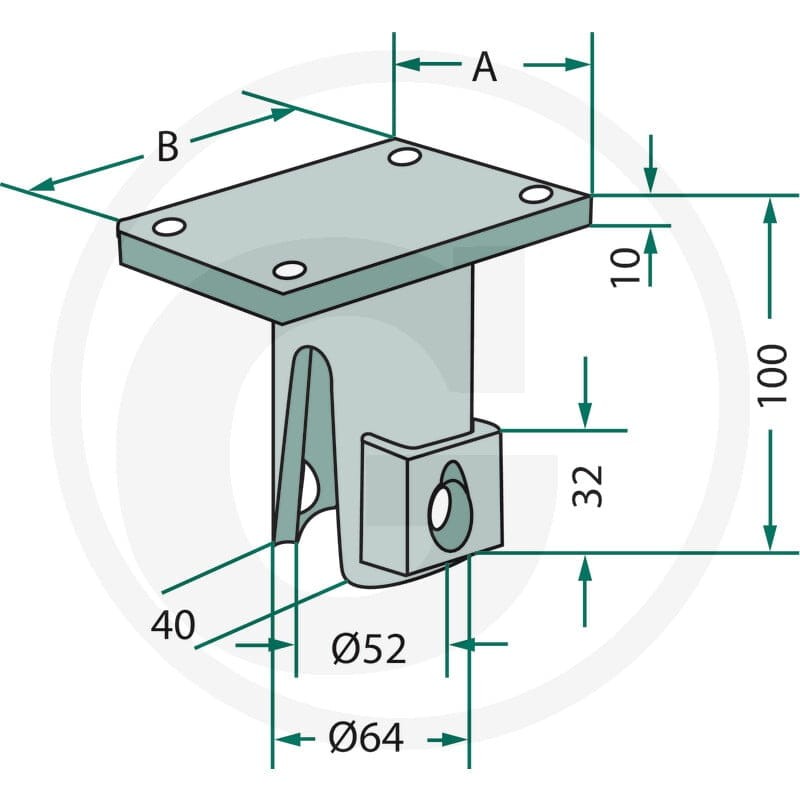 GRANIT Łożysko wahliwe 22010152 - Sklep PoltechParts