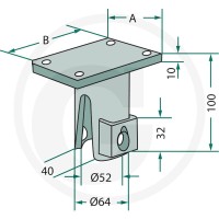 GRANIT Łożysko wahliwe 22010152 - Sklep PoltechParts