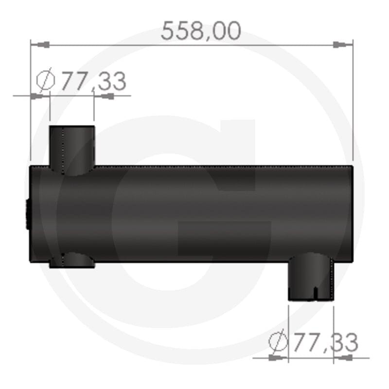 Tłumik 23815AGT0482 - Sklep PoltechParts