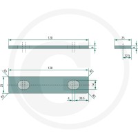 GRANIT Uchwyt mocujący 22065065 - Sklep PoltechParts