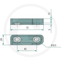 Pastore & Lombardi Gniazdo rygla 2209910341 - Sklep PoltechParts