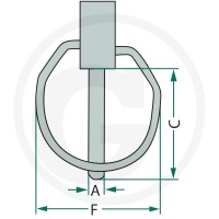 GRANIT Zawleczka zatrzaskowa 20023306 - Sklep PoltechParts