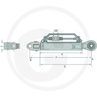 GRANIT Łącznik górny hydrauliczny 20000163 - Sklep PoltechParts