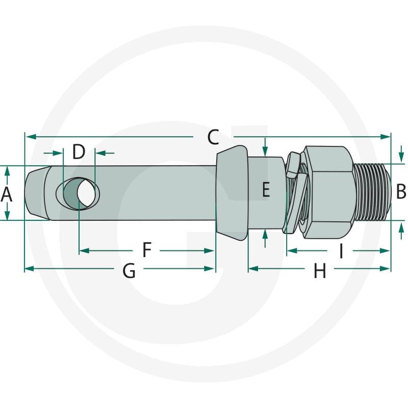 GRANIT Sworznie łącznika dolnego 20012995 - Sklep PoltechParts
