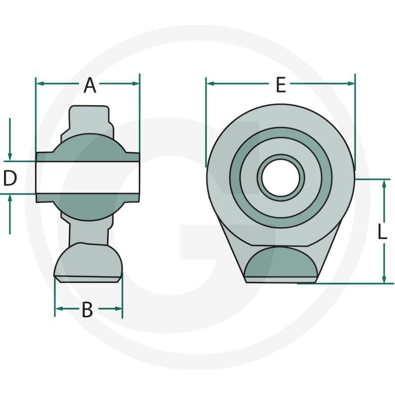 GRANIT Przegub kulowy 20012606 - Sklep PoltechParts