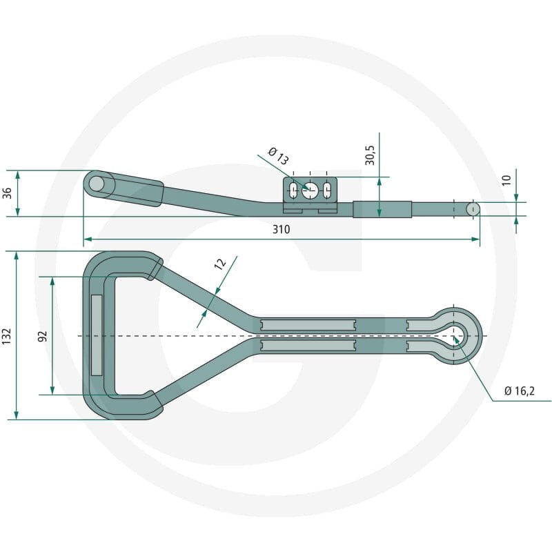 Pastore & Lombardi Dźwignia Delta 2209910418 - Sklep PoltechParts