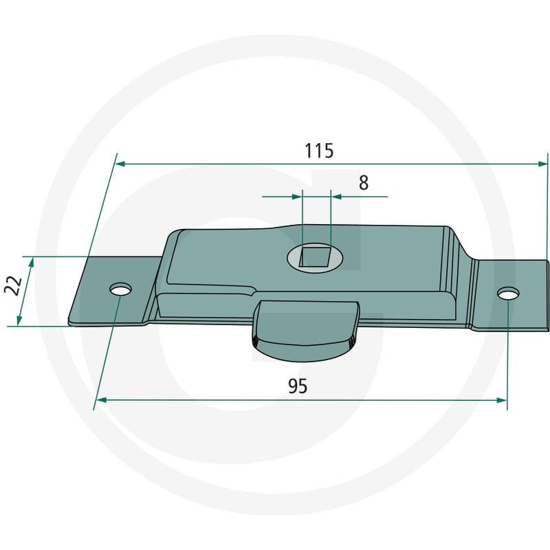 Pastore & Lombardi Zamek iglicowy 2209910180 - Sklep PoltechParts