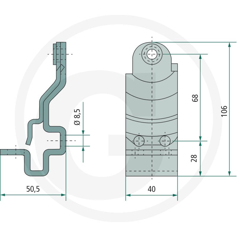 Pastore & Lombardi Zabezpieczenie uchwytu 2209910416 - Sklep PoltechParts