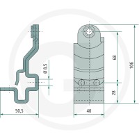 Pastore & Lombardi Zabezpieczenie uchwytu 2209910416 - Sklep PoltechParts