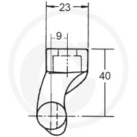 Hildebrand Sworzeń zawiasu 2208800434 - Sklep PoltechParts
