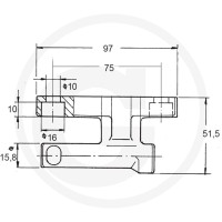 Hildebrand Sworzeń zawiasu 2208800434 - Sklep PoltechParts