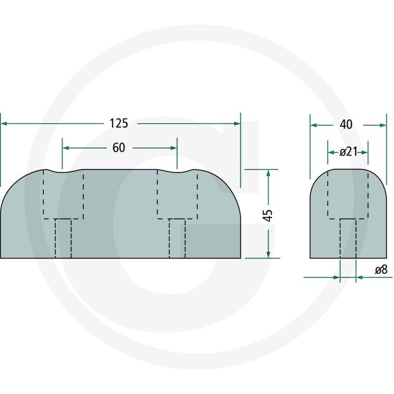 GRANIT Odbojnik ramy 22000031 - Sklep PoltechParts