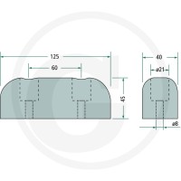 GRANIT Odbojnik ramy 22000031 - Sklep PoltechParts