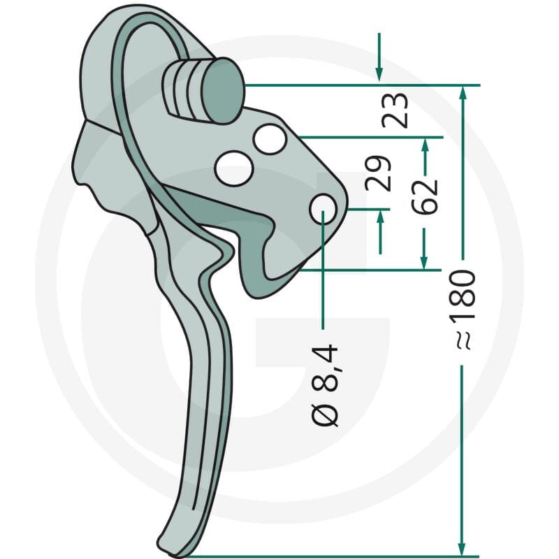 GRANIT Zamknięcie wahliwe 22010099 - Sklep PoltechParts