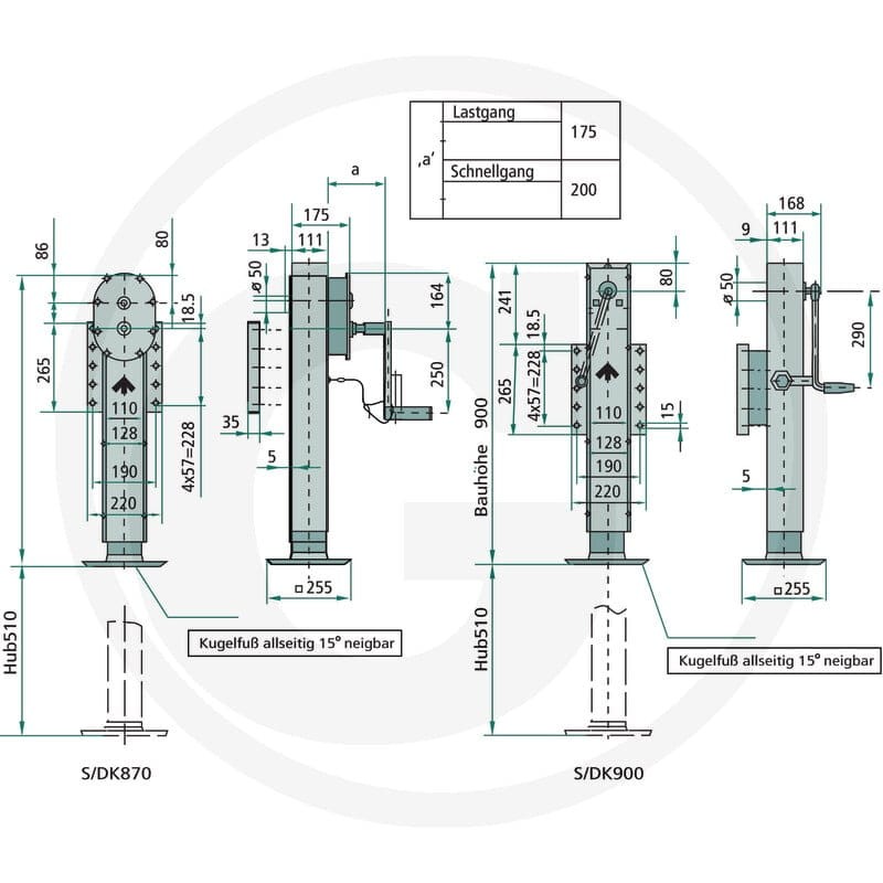 Haacon Wciągarka śrubowa 220230319 - Sklep PoltechParts