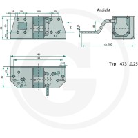 Haacon Uchwyt koła zapasowego typ 4731 220210970 - Sklep PoltechParts
