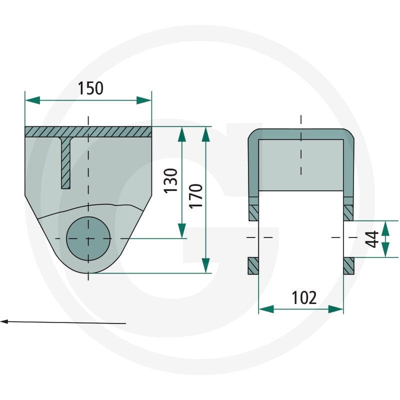 GRANIT Uchwyt resoru 22022400 - Sklep PoltechParts