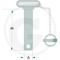 GRANIT Sworzeń główny zaczepu 22065004 - Sklep PoltechParts