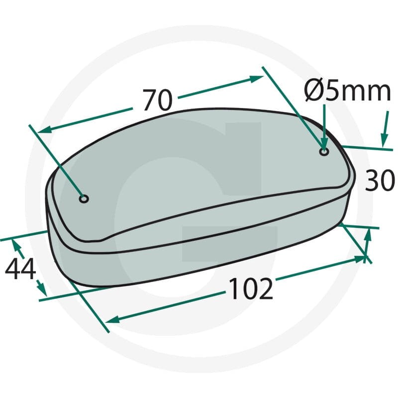GRANIT Lampa obrysowa boczna 20700019 - Sklep PoltechParts