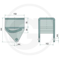 GRANIT Uchwyt ślizgowy 22023410 - Sklep PoltechParts