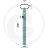 GRANIT Stopka podporowa 14270293-W - Sklep PoltechParts