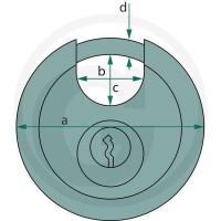 GRANIT Zamek kabłąkowy 14200731 - Sklep PoltechParts
