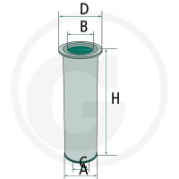 MANN FILTER Filtr powietrza wtórnego 565C1281 - Sklep PoltechParts