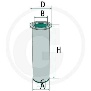 MANN FILTER Filtr powietrza wtórnego 565C1281