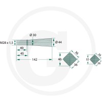 BLUELINE Ząb ładowacza czołowego 439439009 - Sklep PoltechParts