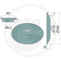 GRANIT Talerz wysiewający 1806300015 - Sklep PoltechParts
