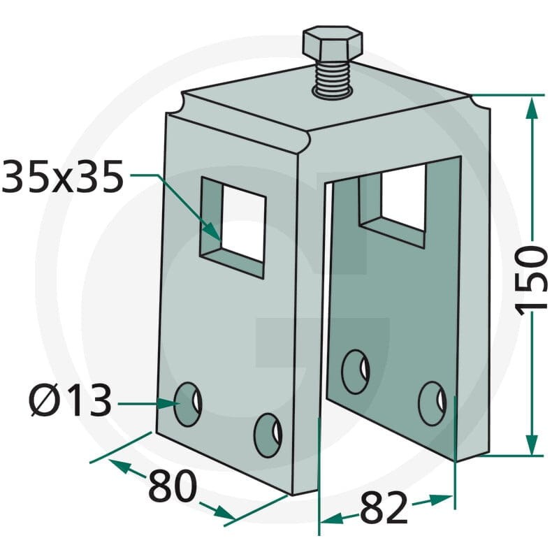 GRANIT Uchwyt 18010.8081 - Sklep PoltechParts