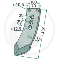 GRANIT Dłuto redlicy 180101.RAB-29 - Sklep PoltechParts
