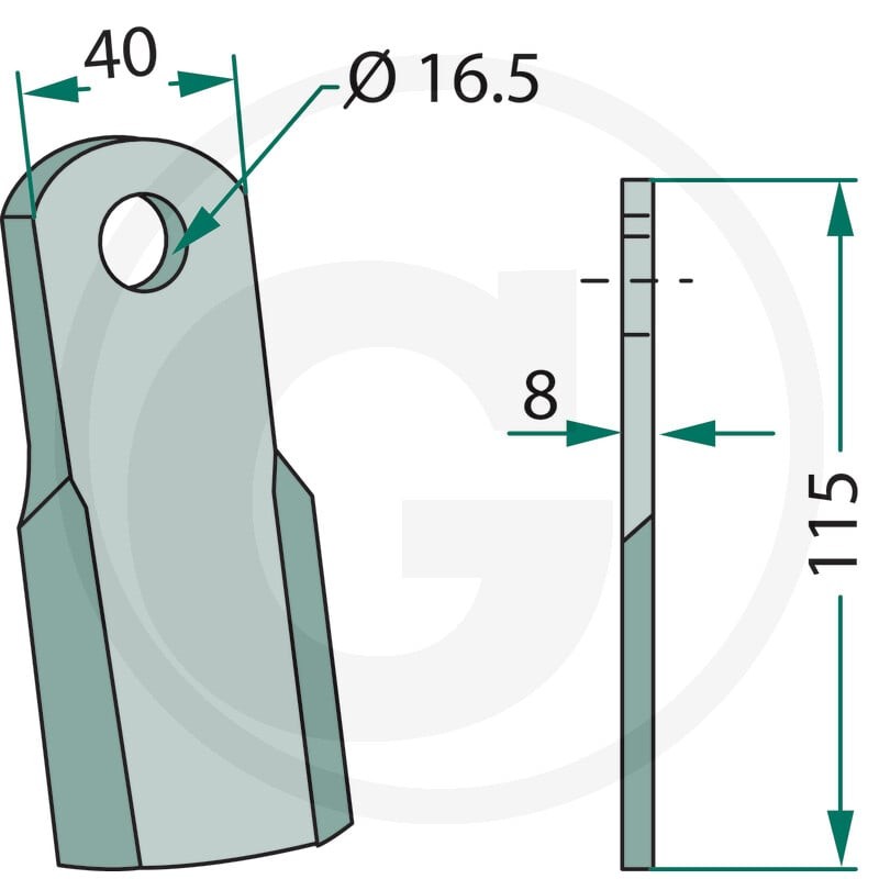 GRANIT Nóż 18063-CEL-29 - Sklep PoltechParts