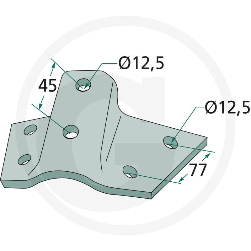GRANIT Uchwyt 180101.51747 - Sklep PoltechParts