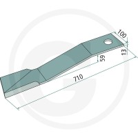 GRANIT Nóż bijakowy 1803200074 - Sklep PoltechParts