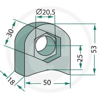 GRANIT Uchwyt 18063-RM-915 - Sklep PoltechParts