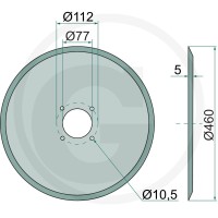 GRANIT Redlica talerzowa 18031-168IO-R972 - Sklep PoltechParts