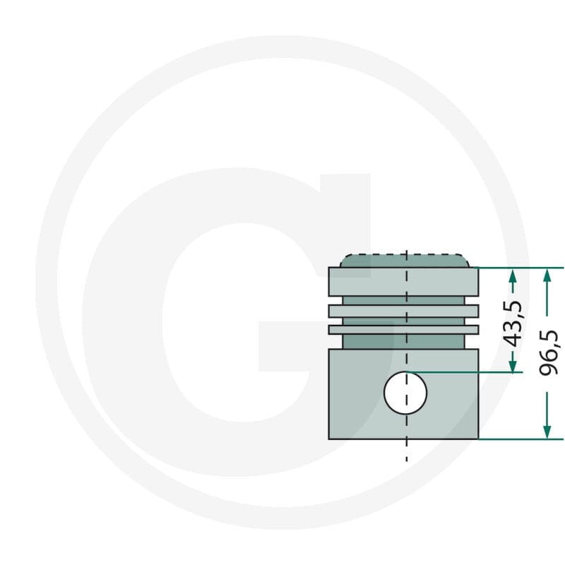 GRANIT Tłok kpl. 380002145 - Sklep PoltechParts