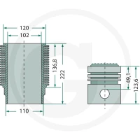 GRANIT Zestaw naprawczy silnika 38004455 - Sklep PoltechParts