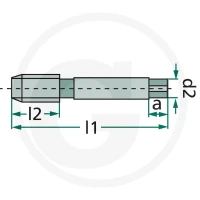 VÖLKEL Gwintownik ręczny 7602000M10X1 - Sklep PoltechParts