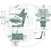 GRANIT Siedzenie 24000117 - Sklep PoltechParts
