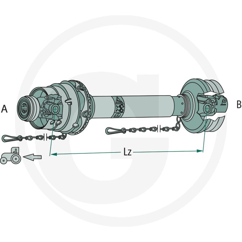 Walterscheid Wał przegubowy 395607394 - Sklep PoltechParts