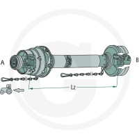 Walterscheid Wał przegubowy 395607394 - Sklep PoltechParts