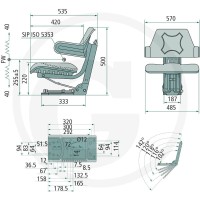 GRANIT Siedzenie 24000030 - Sklep PoltechParts
