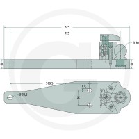 Walterscheid Płyta nośna 770KBA8355 - Sklep PoltechParts
