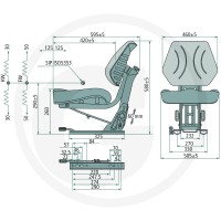 GRANIT Siedzenie 240920059 - Sklep PoltechParts