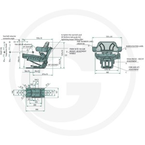GRANIT Siedzenie 24000030HVG