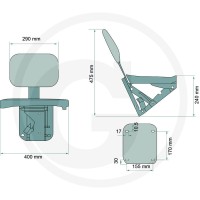 GRANIT Siedzenie pasażera 24000098 - Sklep PoltechParts
