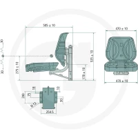 GRANIT Siedzenie pasażera 240920228 - Sklep PoltechParts