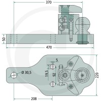 Walterscheid Płyta nośna 770KBA8385 - Sklep PoltechParts